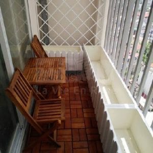 Bo ban ghe ban cong Bistro Mini xuat khau IKEA-vuong