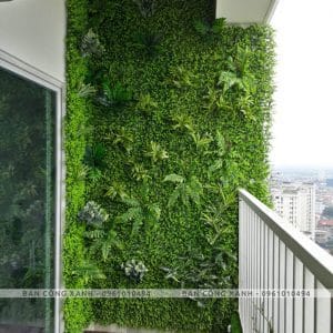 tường cây nhân tạo