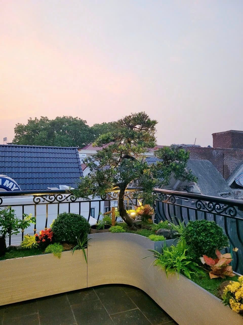 góc sân thượng đẹp