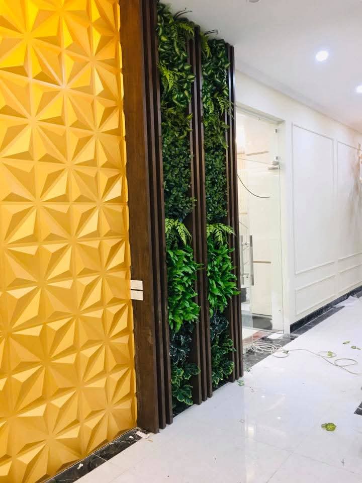 hộc tường cây giả