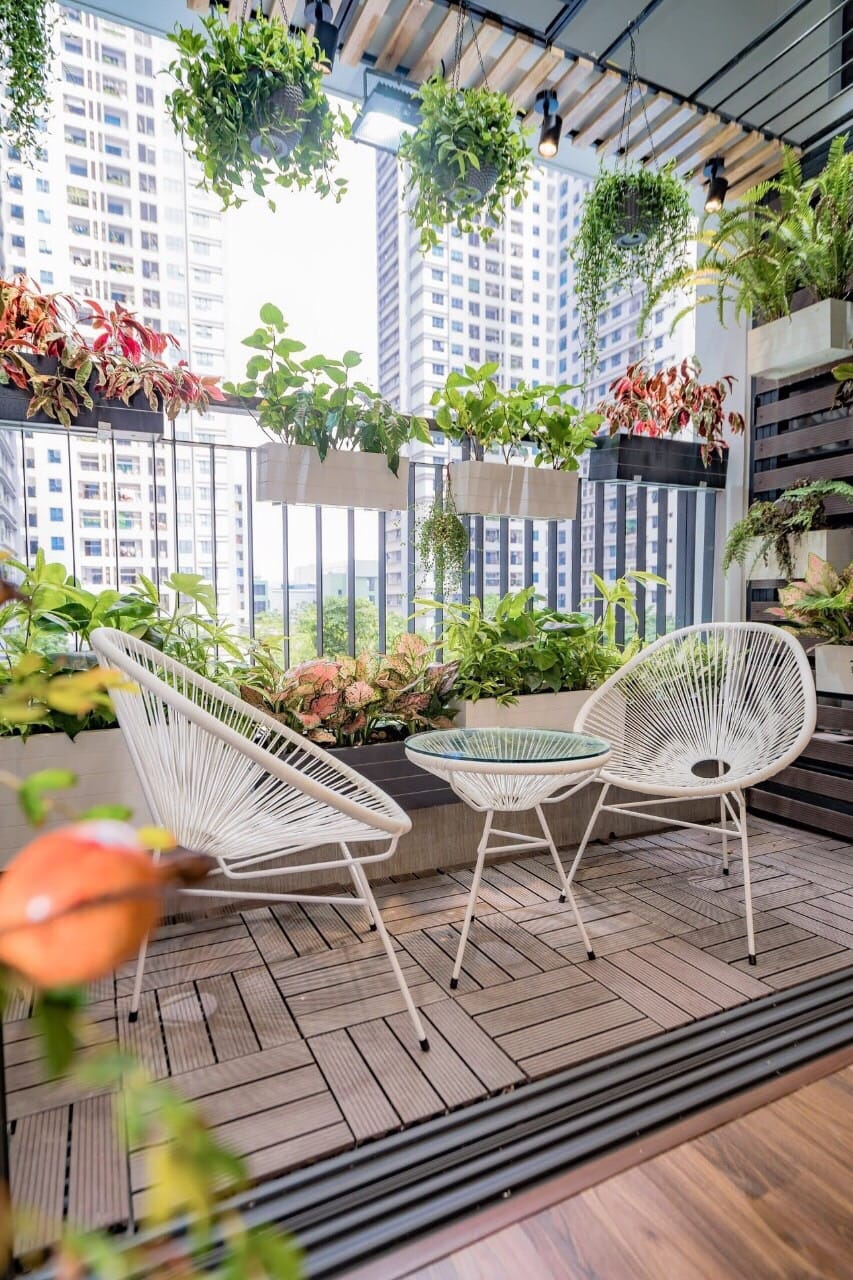 mẫu ban công hiện đại sang trọng