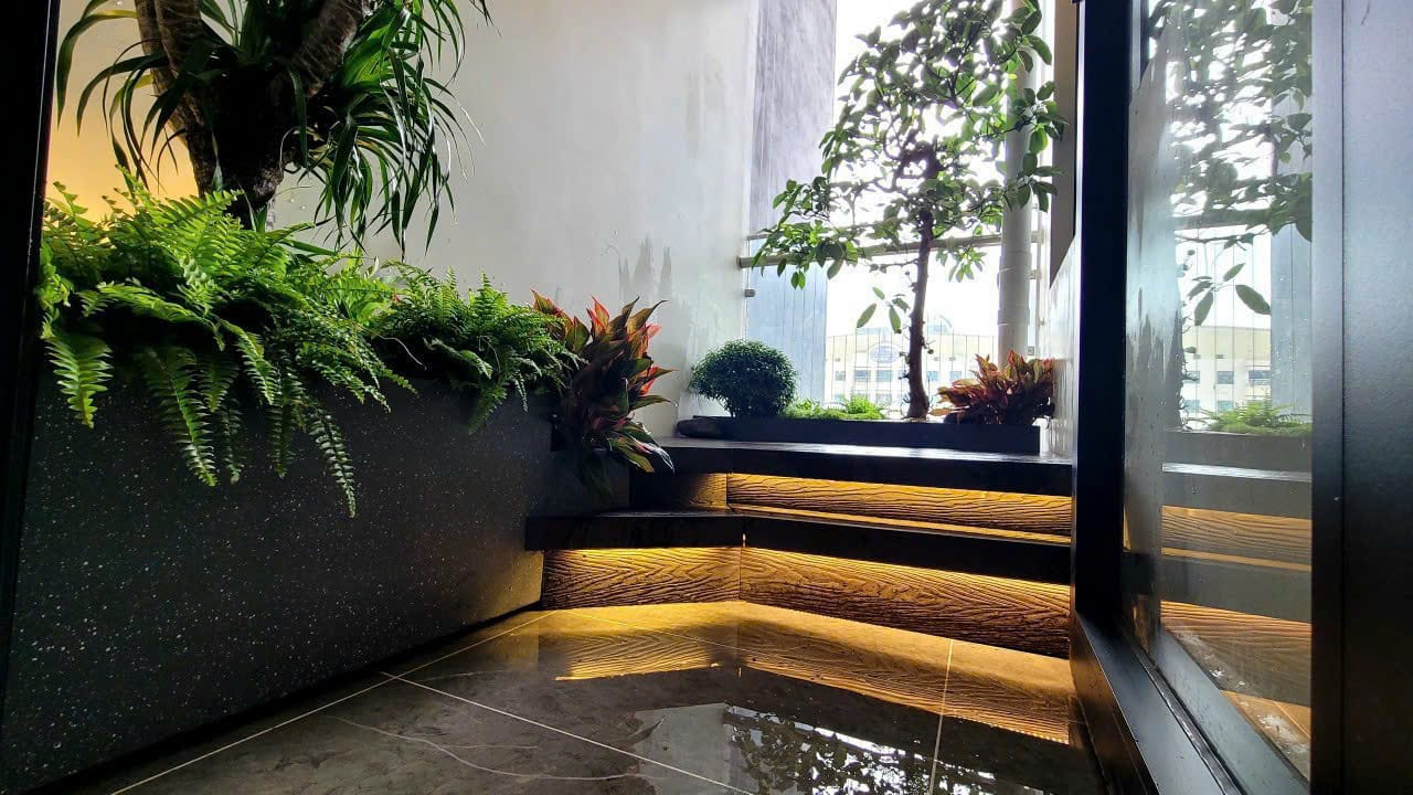 mẫu trang trí lô gia đẹp
