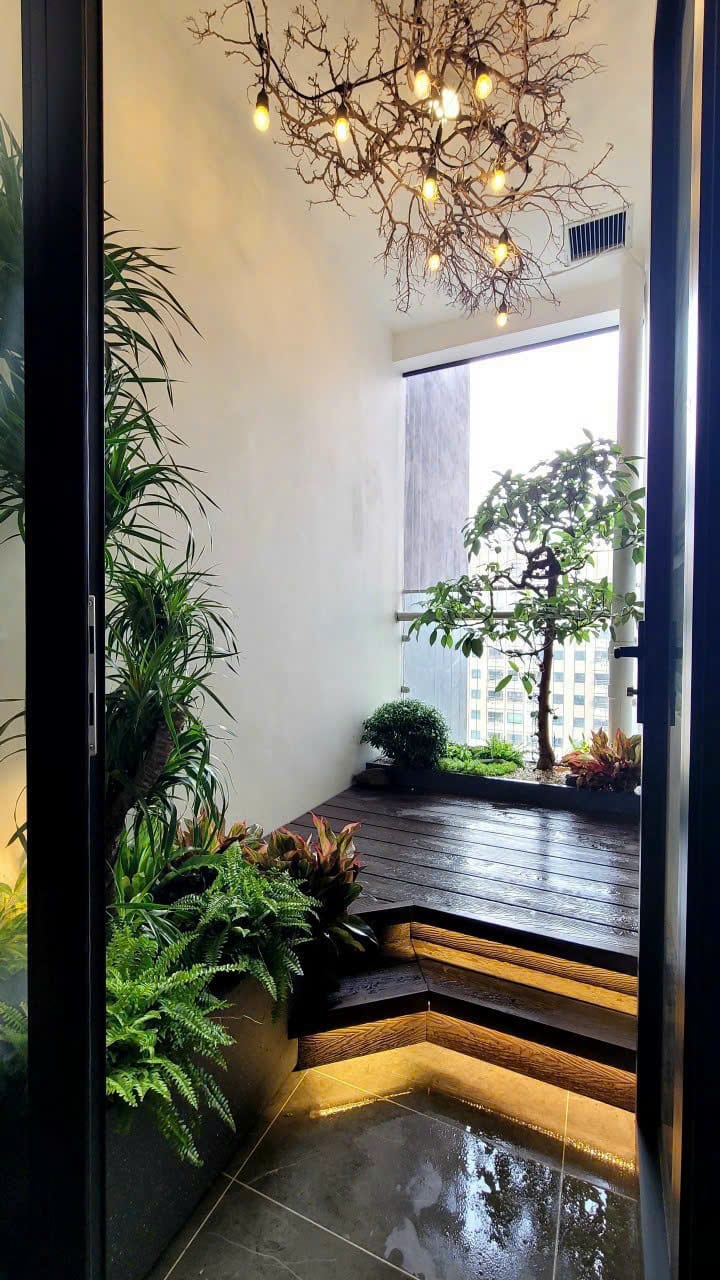 mẫu trang trí lô gia đẹp